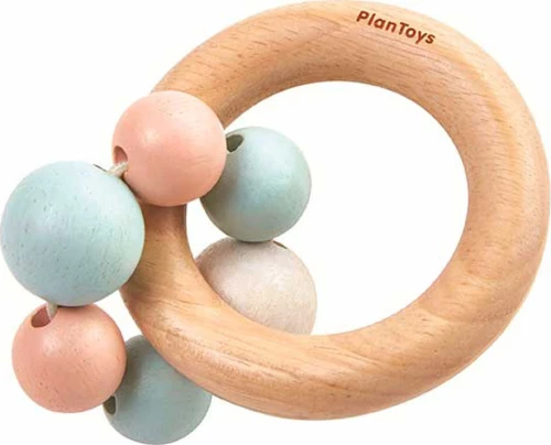 Plan Toys Κουδουνίστρα με Χάντρες