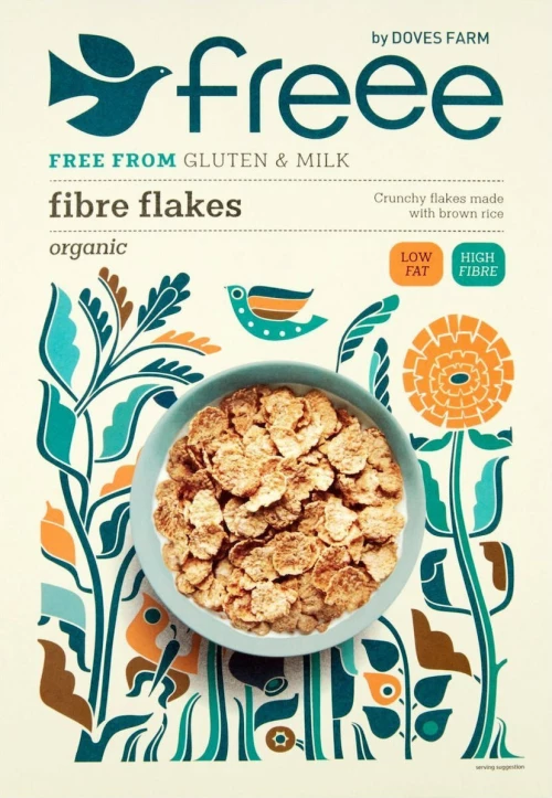Doves Farm Fibre Flakes 375gr