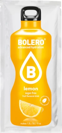 Bolero Χυμός σε Σκόνη 1.5L σε Νερό Λεμόνι Χωρίς Ζάχαρη 9gr