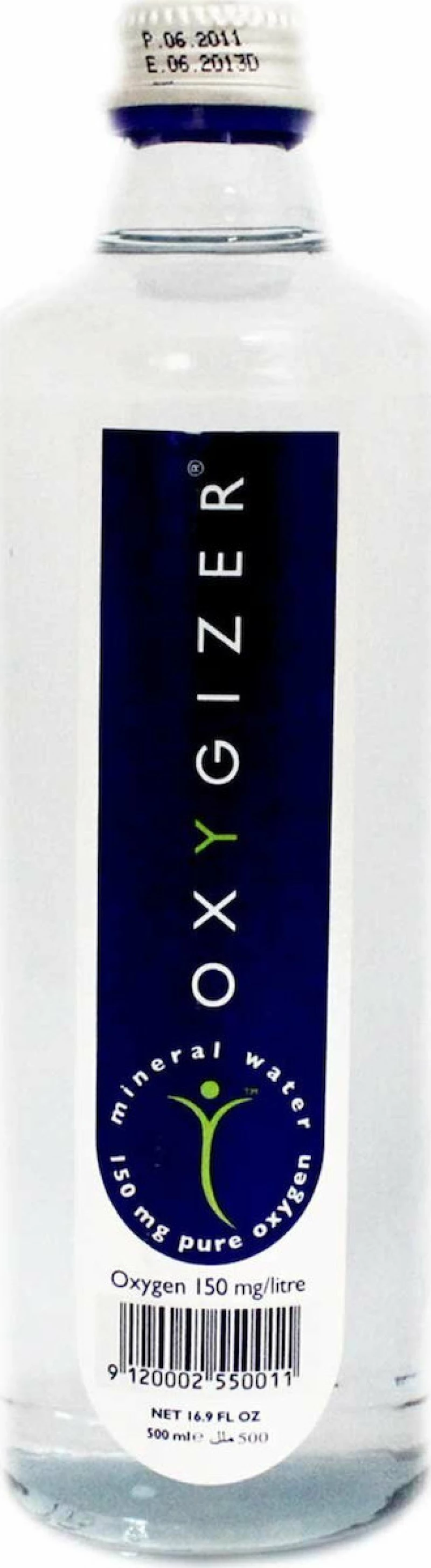 Oxygizer Εμφιαλωμένo Νερό Οξυγονούχο 0.5lt