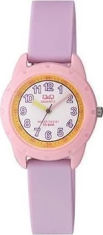 Q&Q Soft Purple Rubber Strap