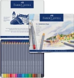 Faber-Castell Σετ Ξυλομπογιές Ακουαρέλας σε Μεταλλική Κασετίνα 24τμχ