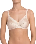Triumph Claudette 200 Stretch Μπεζ Σουτιέν Χωρίς Ενίσχυση & Χωρίς Μπανέλες