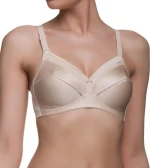 Triumph Claudette 200 Stretch Μπεζ Σουτιέν Χωρίς Ενίσχυση & Χωρίς Μπανέλες