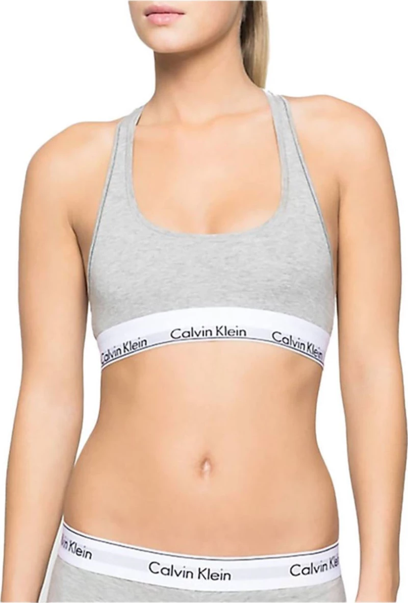 Calvin Klein Γυναικείο Μπουστάκι Γκρι