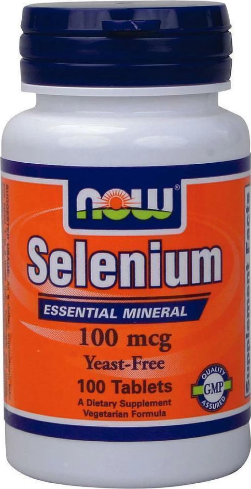 Now Foods Selenium 100mcg 100 ταμπλέτες