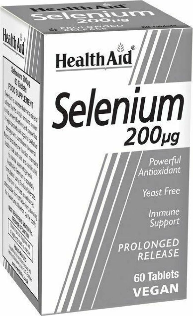 Health Aid Selenium 200μg 60 ταμπλέτες