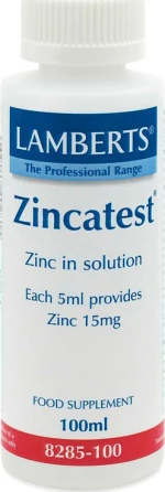 Lamberts Zincatest 15mg 100ml