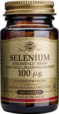 Solgar Selenium 100μg 100 ταμπλέτες