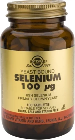 Solgar Selenium 100μg 100 ταμπλέτες