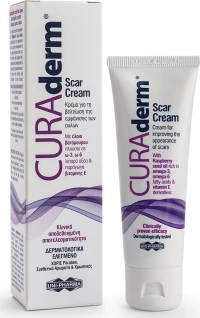 Uni-Pharma CURAderm Scar Cream 50ml