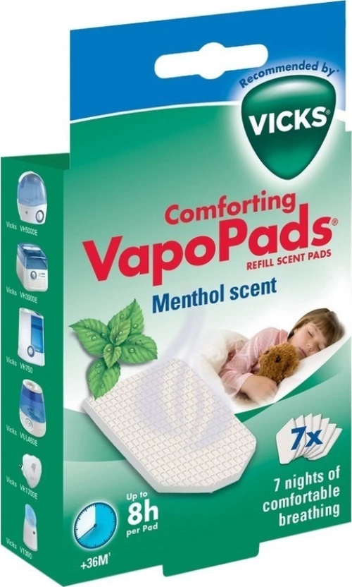 Vicks Vapopads Menthol Μέντας 7τμχ