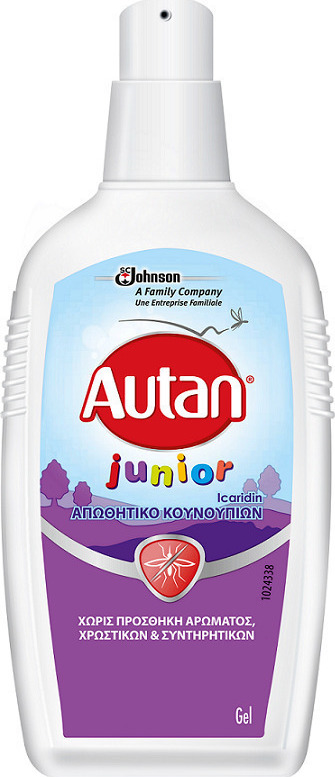 Autan Junior Gel Απωθητικό Κουνουπιών 100ml