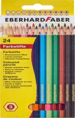 Eberhard Faber Ξυλομπογιές 3mm 24τμχ