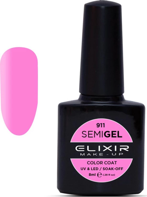 Elixir Semi Gel 911 Cerise 8ml