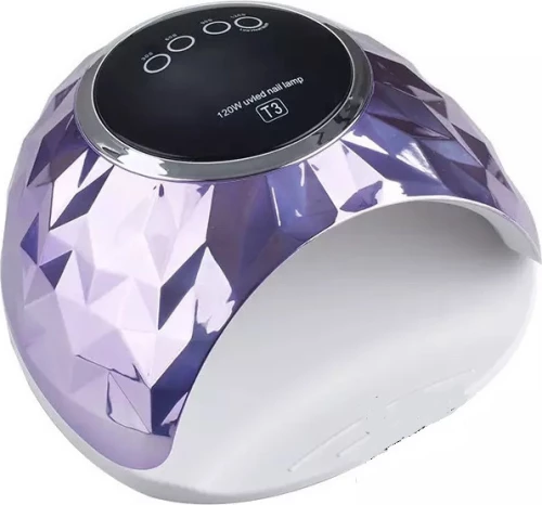 Φουρνάκι Νυχιών T3 Purple UV/LED 120W