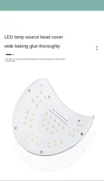 Φουρνάκι Νυχιών T3 Purple UV/LED 120W