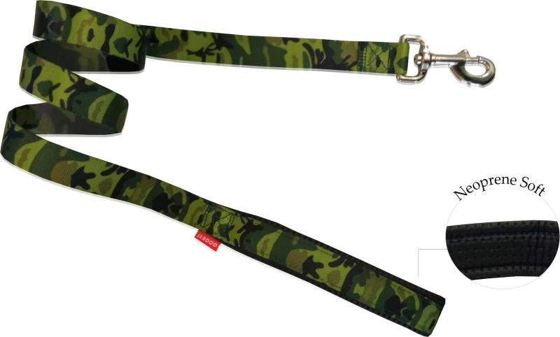 Pet Interest Λουρί/Οδηγός Σκύλου Ιμάντας Camo Large 2,5εκ. 1.20m
