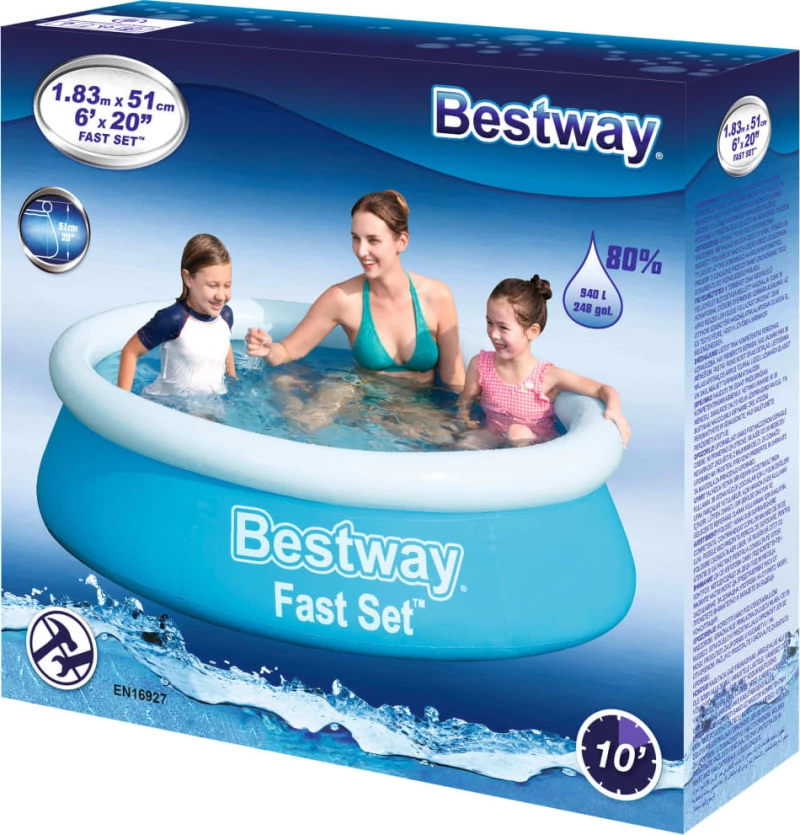 Bestway Fast Set Στρογγυλή