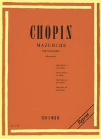 Ricordi Chopin - Mazurche για Πιάνο