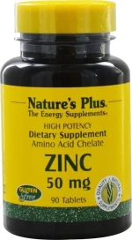 Nature's Plus Zinc 50mg 90 ταμπλέτες