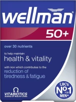 Vitabiotics Wellman 50+ 30 ταμπλέτες