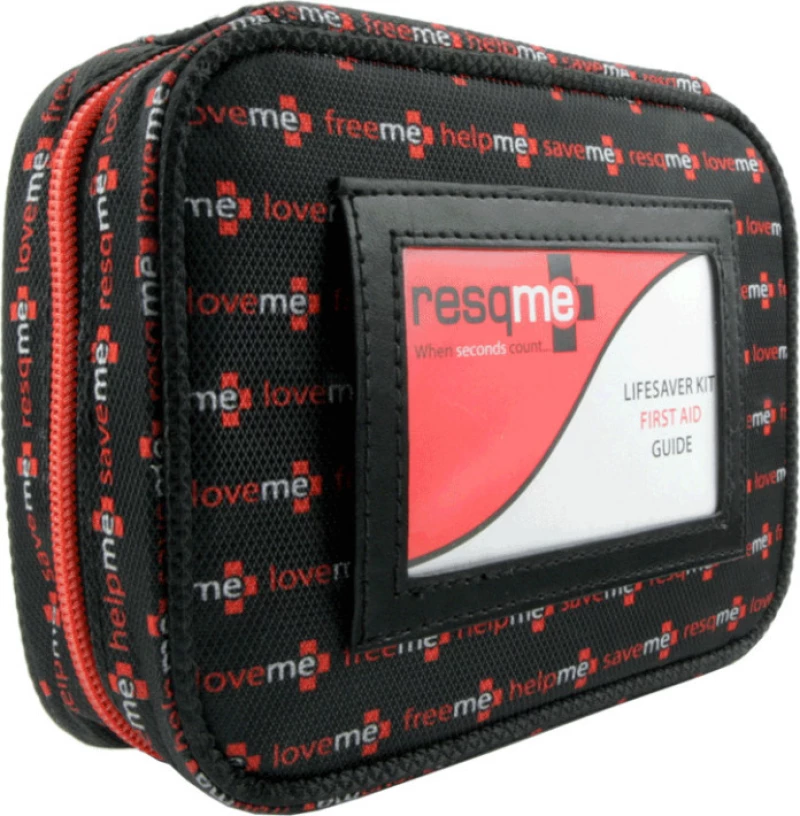 Resqme Ιατρικό Τσαντάκι Α' Βοηθειών Prepareme Mini Case σε Μαύρο Χρώμα