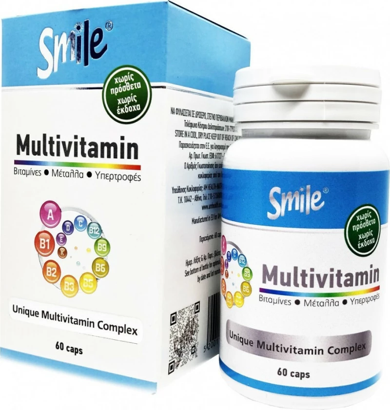 AM Health Smile Multivitamin 60 κάψουλες