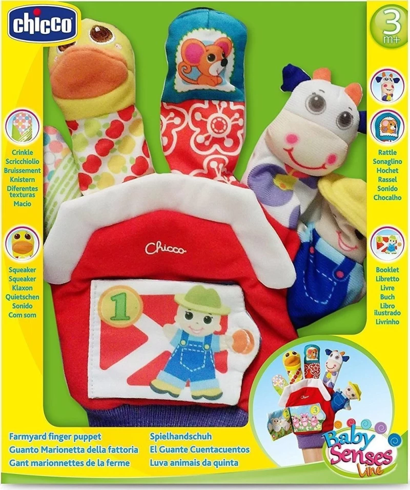 Chicco Farmyard Finger Puppet