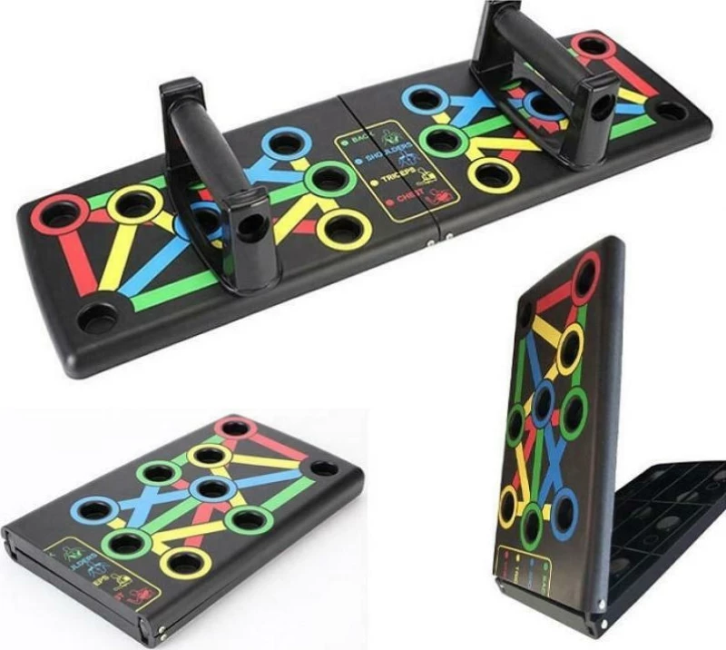 Foldable Push Up Board Black