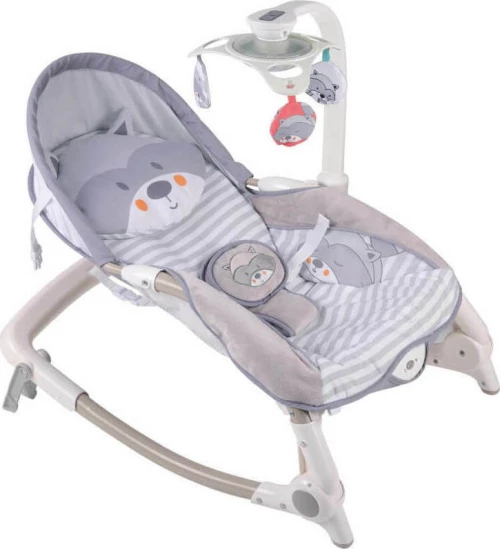Bebe Stars Relax Μωρού Raccoon με Μουσική και Δόνηση Για Μέγιστο Βάρος Παιδιού 18kg