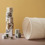 Kids Concept Υφασμάτινο Τούνελ Παιχνιδιού Λευκό