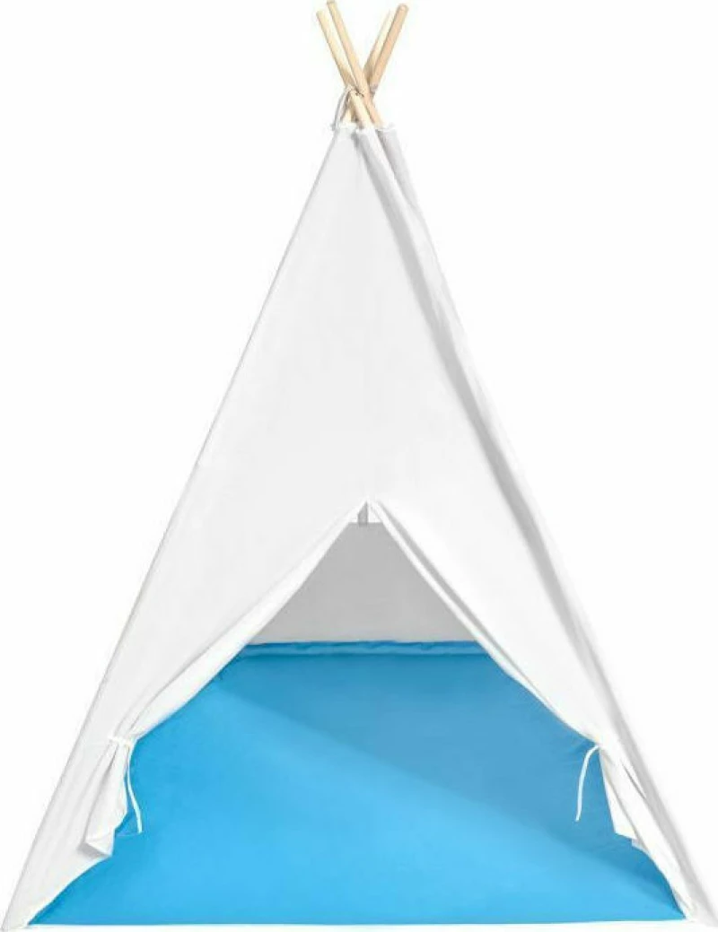 Ecotoys Παιδική Ινδιάνικη Σκηνή Blue & White