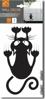 Αυτοκόλλητο Τοίχου Cat XS
