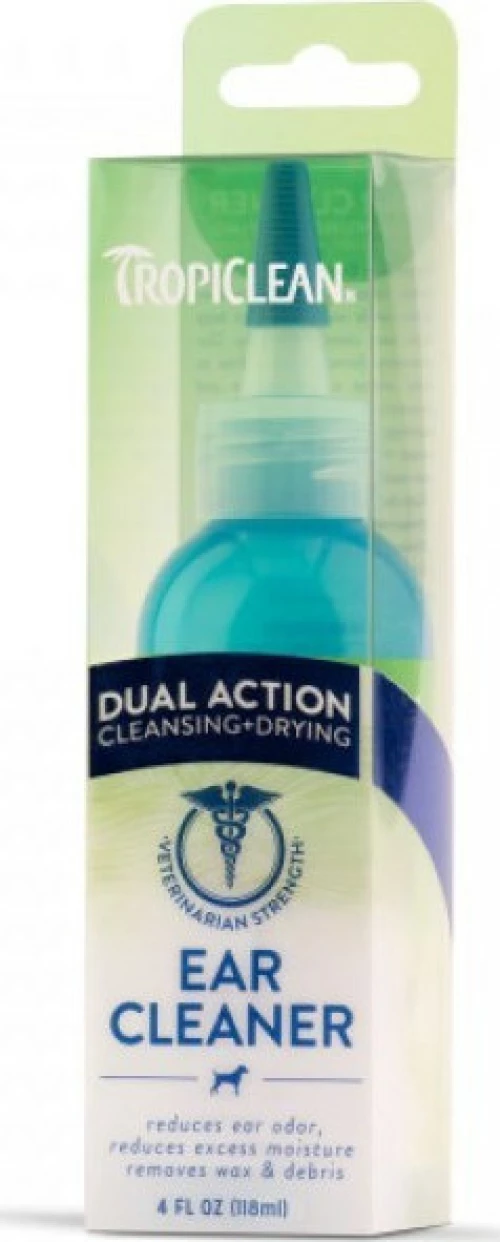 Tropiclean Ear Cleaning Dual Action 118ml