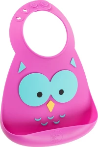 Make my Day Σαλιάρα Σιλικόνης Owl