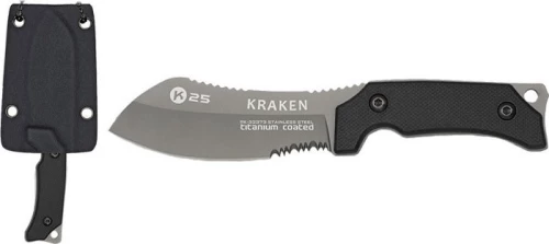 Μαχαιρι K25, Tactico, Kraken, Titanium Coated, 32373