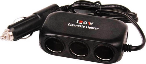 Autoline 14115 Διακλαδωτής Αναπτήρα 12/24W Black