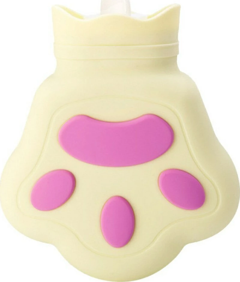 Θερμοφόρα Πατούσα Σκύλου - Hot Water Bottle Dog Paw 450ml Λευκό