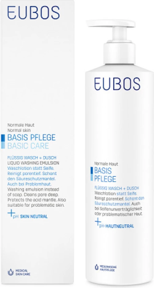 Eubos Blue Liquid Washing Emulsion 400ml