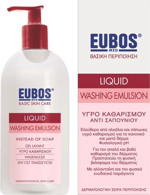 Eubos Red Liquid Washing Emulsion 400ml