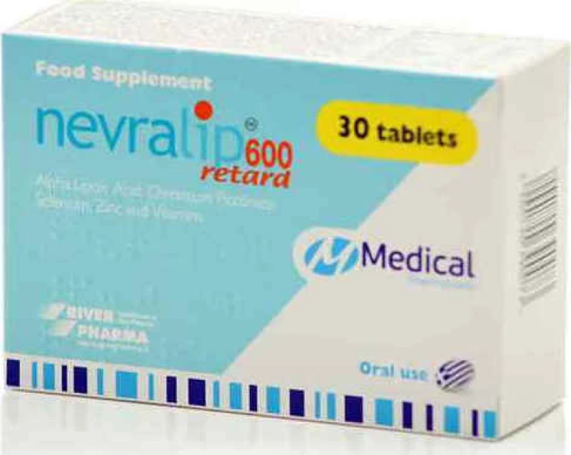 Nevralip 600 Retard 30 Ταμπλέτες