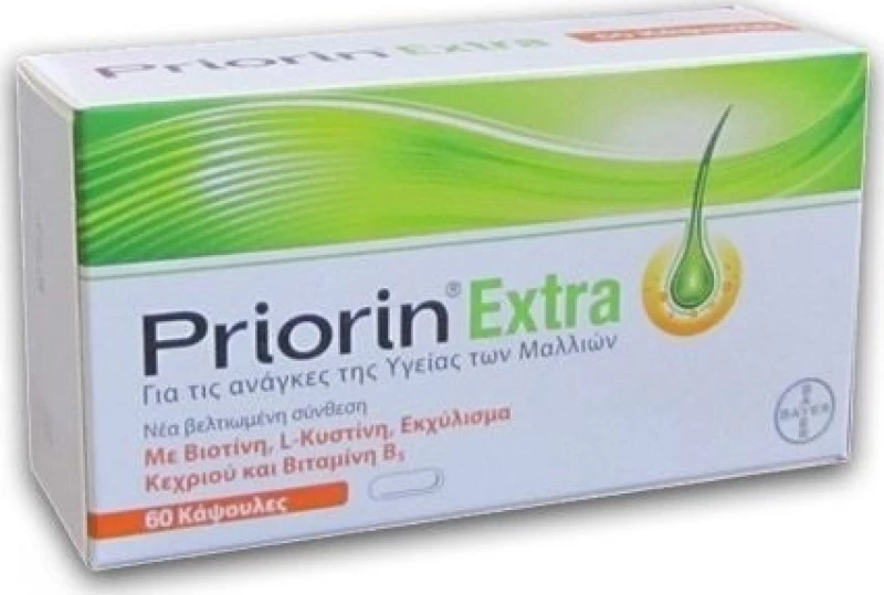 Bayer Priorin Extra 60 κάψουλες