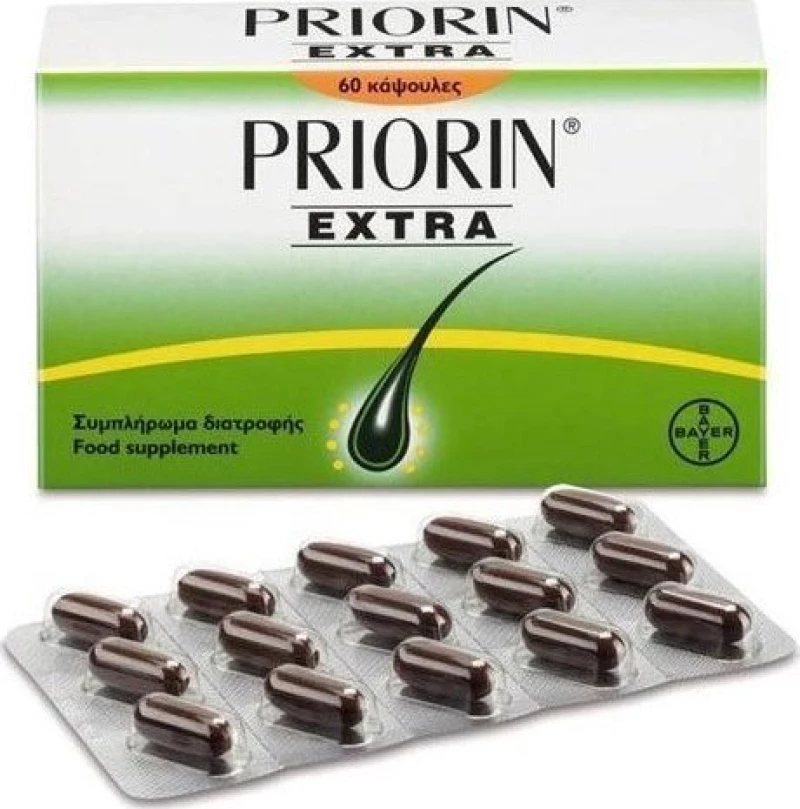 Bayer Priorin Extra 60 κάψουλες