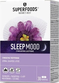 Superfoods Sleep Mood 30 κάψουλες