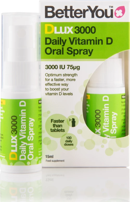 BetterYou DLux 3000iu Daily Vitamin D 15ml