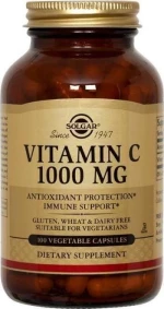 Solgar Vitamin C 1000mg 100 φυτικές κάψουλες