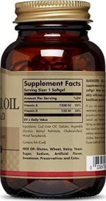 Solgar Cod Liver Oil 100 μαλακές κάψουλες