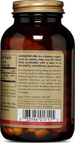 Solgar Magnesium Citrate 200mg 120 ταμπλέτες
