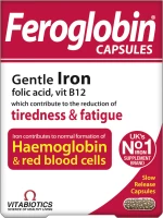 Vitabiotics Feroglobin Slow Release 30κάψουλες
